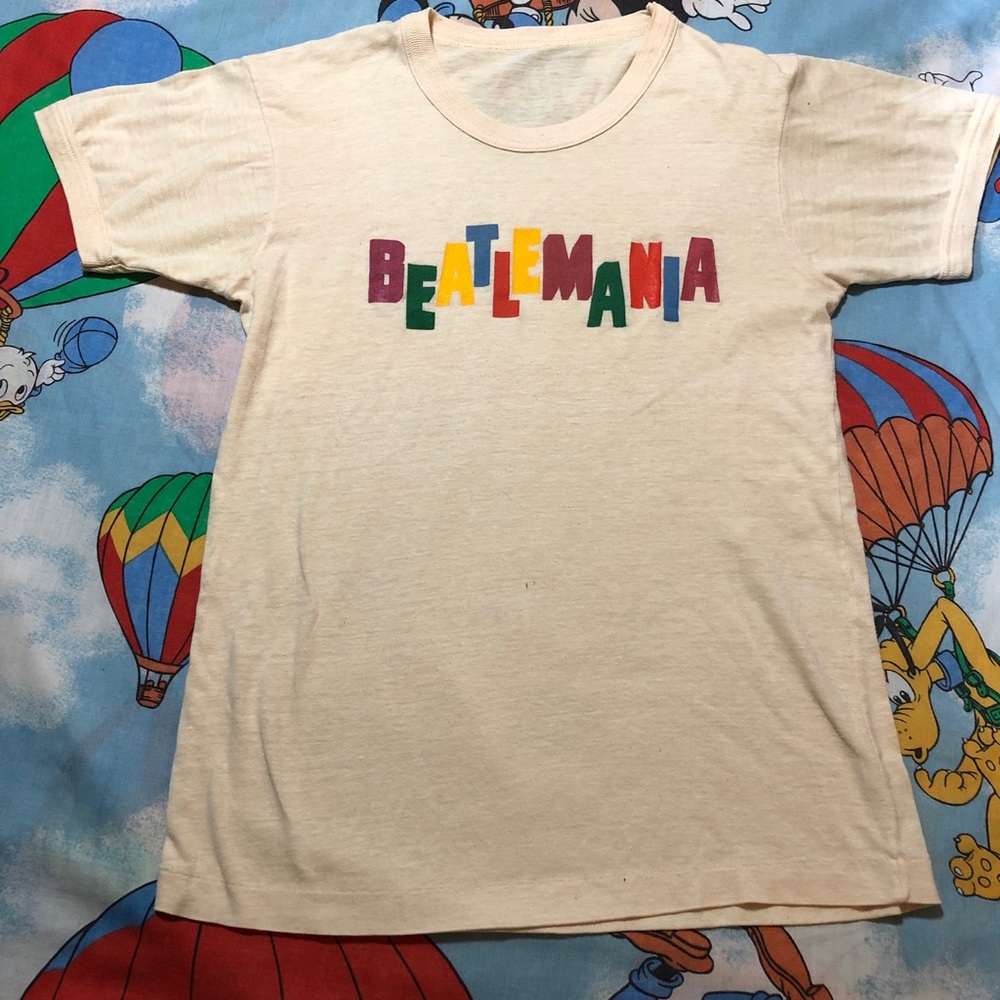 Vintage 80’s Beatlemania t shirt